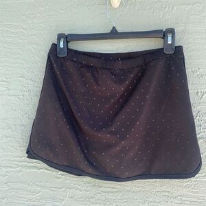 Tail Tech Women's Black Polka Dot Skort Size S Casual Lightweight